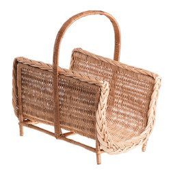 EXCLUSIVE FIREPLACE BASKET HANDMADE 46X32 H36 CM