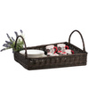 Tablett aus Weide Weidentablett 60x50 H12 cm