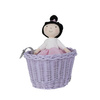 Fahrradkorb  für Kinder Lavendel 27X22 H17 CM