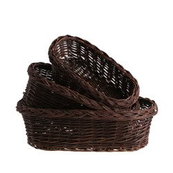 Blumenkorb aus Weide 90x28 H19 CM