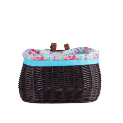 Fahrradkorb Dunkelbraun 35X17 H19 CM