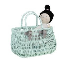 Fahrradkorb  für Kinder mint 22x10 H13/16 CM