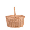 Panier pique-nique en osier avec anse 35x28 H20/30 CM