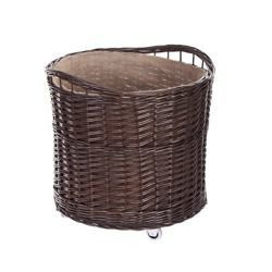 Vollweidener Kaminkorb Ø50 H40/44 cm