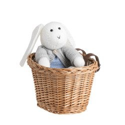 Fahrradkorb  für Kinder in Naturfarbe 27X22 H17 CM