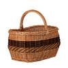 Naturfarbiger Weidenkorb 44X32 H25/36 CM