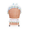 BABY BASKET FOR A CHILD WITH BEDDING BABY WICKER PRAM 90X60 H32/60 CM