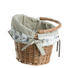 Naturfarbiger Fahrradkorb 40x33 H22/30 CM