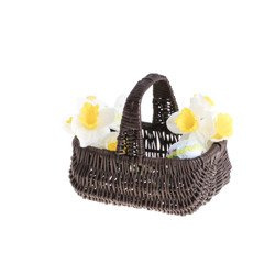 Decor WICKER SMALL EASTER BASKET Children Basket 24X16 H14 CM